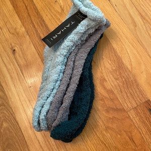 Tahari Cozy Socks. (3) Pair. Shoe Size 4-10. Assorted Colors.   SOFT!   NWT!